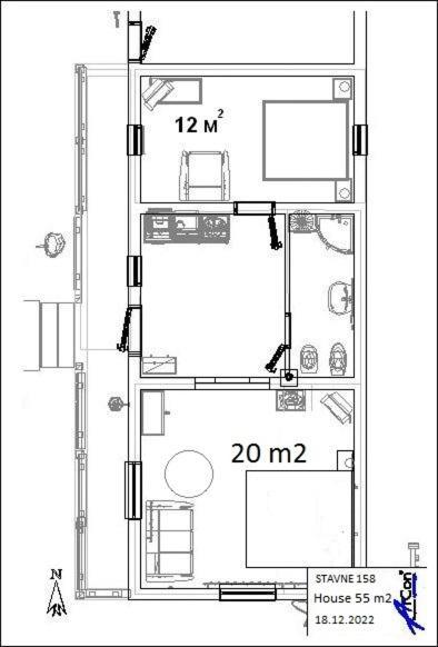 Stavne 158 Villa Stavnoye Esterno foto